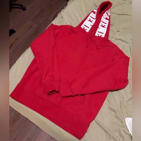 Supreme Red Bomber Jacket - Picture 2 of 9